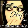 Love me, Hate me
