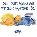 dont want to get off the PC