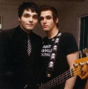 Mikey and Gerard Way