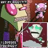 I loveded you piggy!