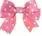 Tiny hair bow so cute