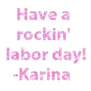 Labor day