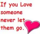 If you love someone