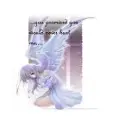 Angel in pain.