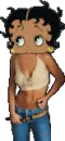 Betty Boop look cool