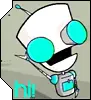 gir saying hi