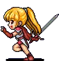 girl runing