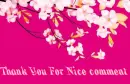 Thank You For Nice Comment
