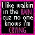 I like walking in the rain 'cuz no one knows i'm crying..