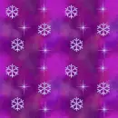 Purple Snowflakes