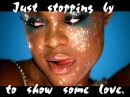 Just stopping by to show some love glitter face girl