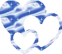 Blue hearts