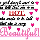 beautiful not hot!