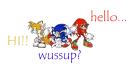 sonic greetings