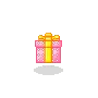 pretty pink gift box surprise