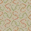 colorful stripes with turquiose blue pink and lime breen circles in them
