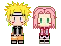 Naruto and Sakura