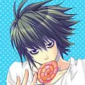L with lolipop