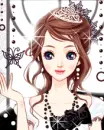 Lady butterfly