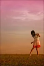 girl in field- photography