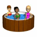 Hot tub babes