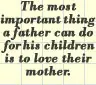 Fathers take note