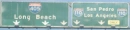 Long Beach + LA Highway Signs