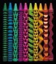 Carved crayons