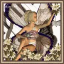 Fairy with Flowers