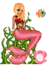 pink mermaid