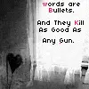 words= bullets