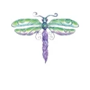 Dragonfly at rest