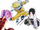 Naruto, sakura, saskue