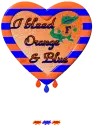 I bleed Orange & Blue