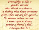 Friends far away