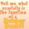 rubber duck
