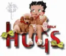 Betty Boop hugs y