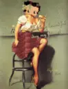Betty Boop just looking good 
