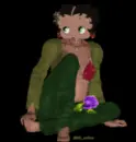 Betty Boop sit quiet 