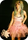 pink dress