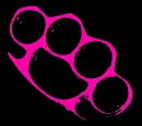 black and pink