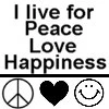 I live for...