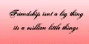 friendship