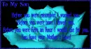 To My Son