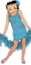 Betty Boop dancing