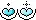 blue heart divider