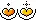 orange heart divider