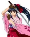 Sakura with sword