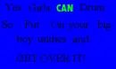 Yes girls can drum