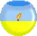  yellow candle in jar